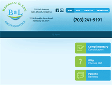 Tablet Screenshot of bermanandlee.com